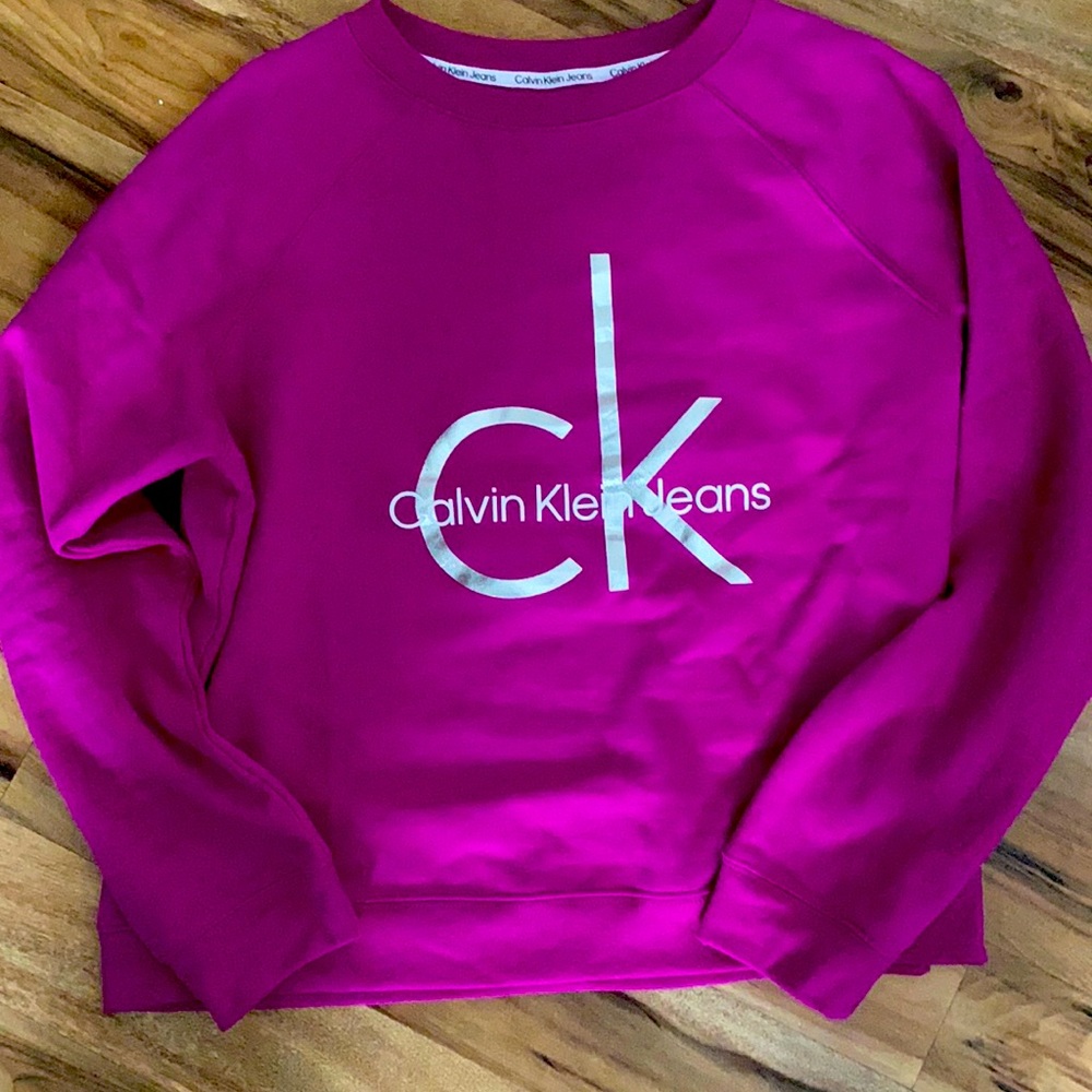 Calvin Klein sweatshirt xl purple